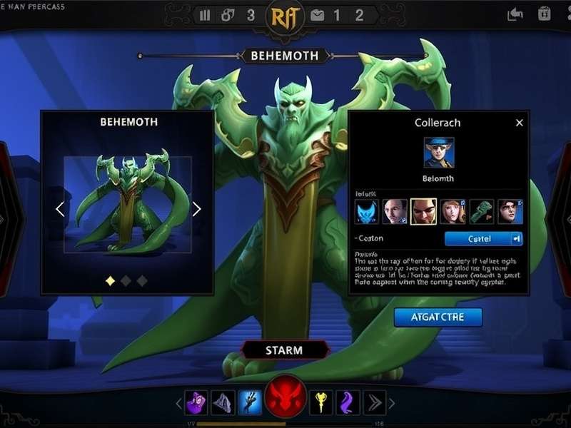 Rift Behemoth Character Customization